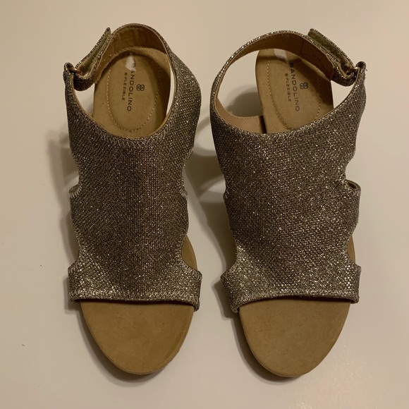 Bandolino wedge sandals women’s size 10 - Picture 2 of 4
